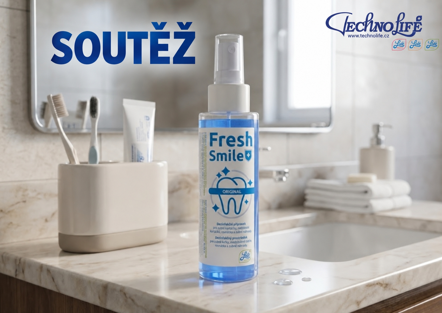Soutěžte s Fresh Smile: Vyhrát můžete koloběžku Sencor i další hodnotné ceny