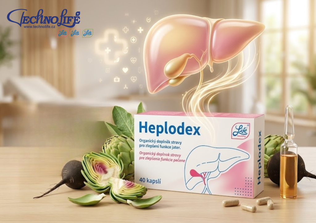 Heplodex: Cholin v centru přehledně popsané receptury